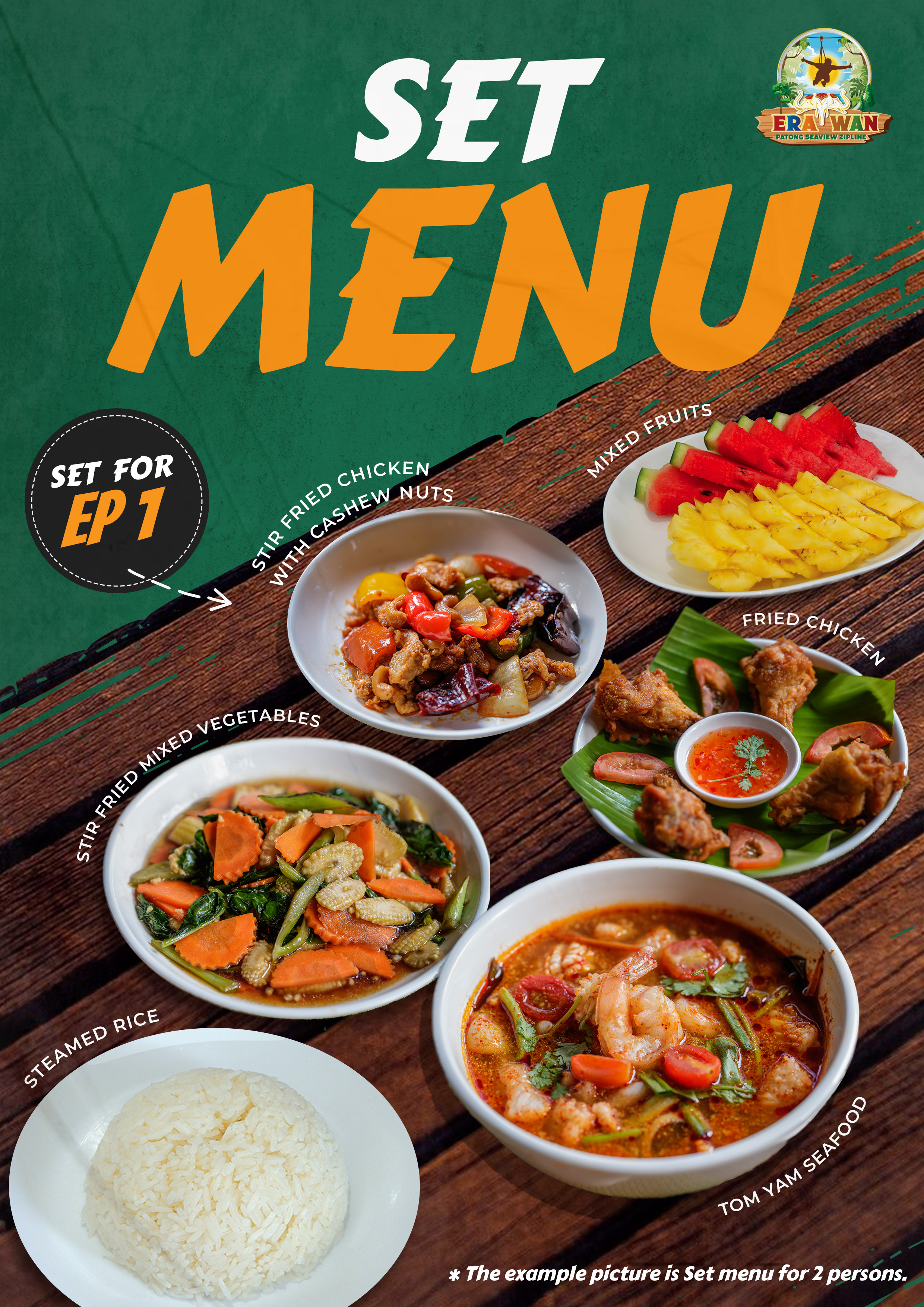 Erawan EP1 Zipline 42 Platforms (Include Meal)