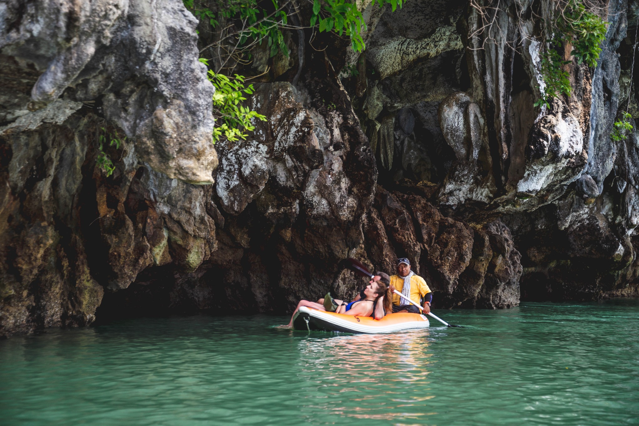 Luxury Boat to James Bond Islands with Lunch and Sunset Dinner
