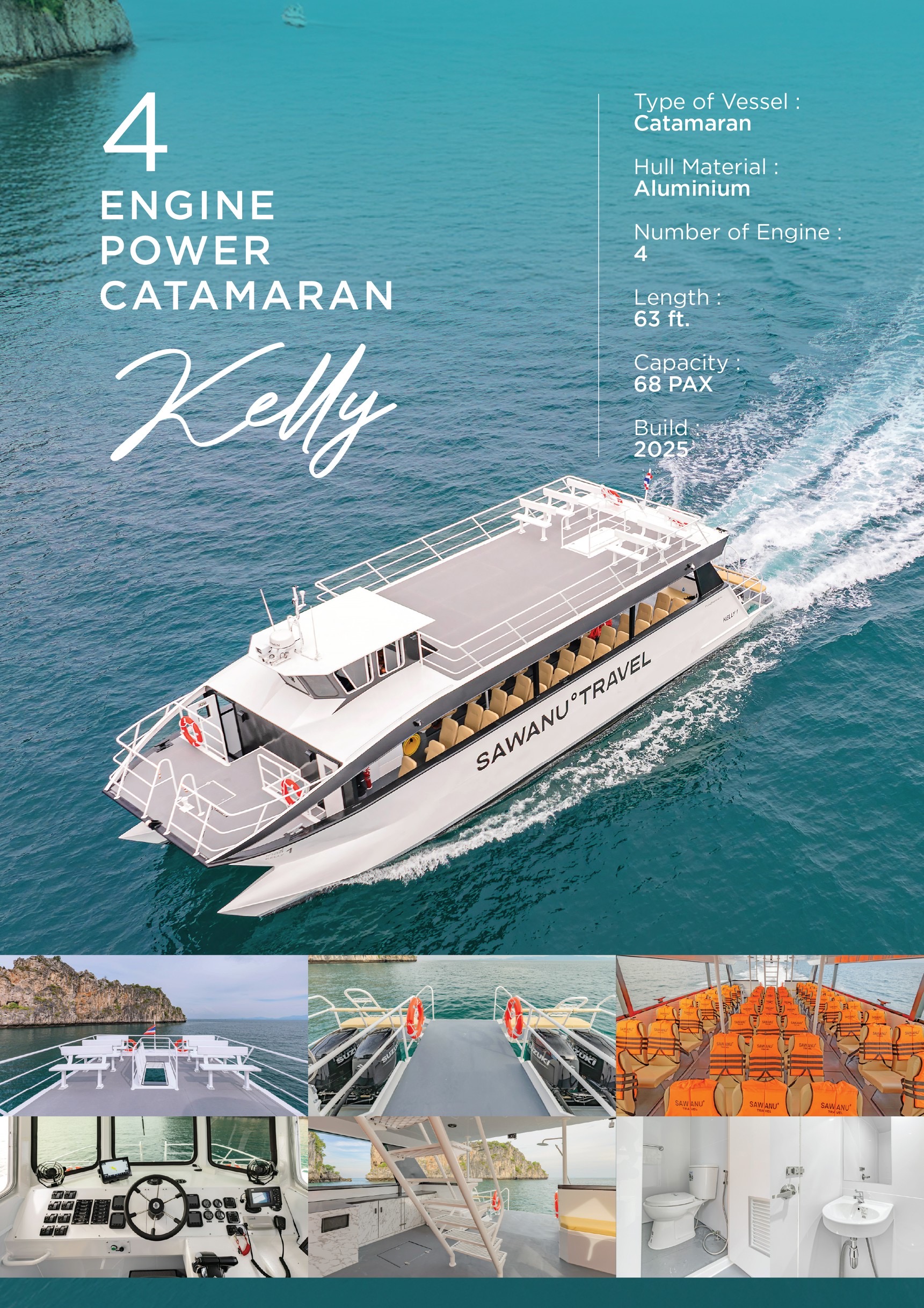 Phi Phi Island & Khai Island - Speed Catamaran - SWN