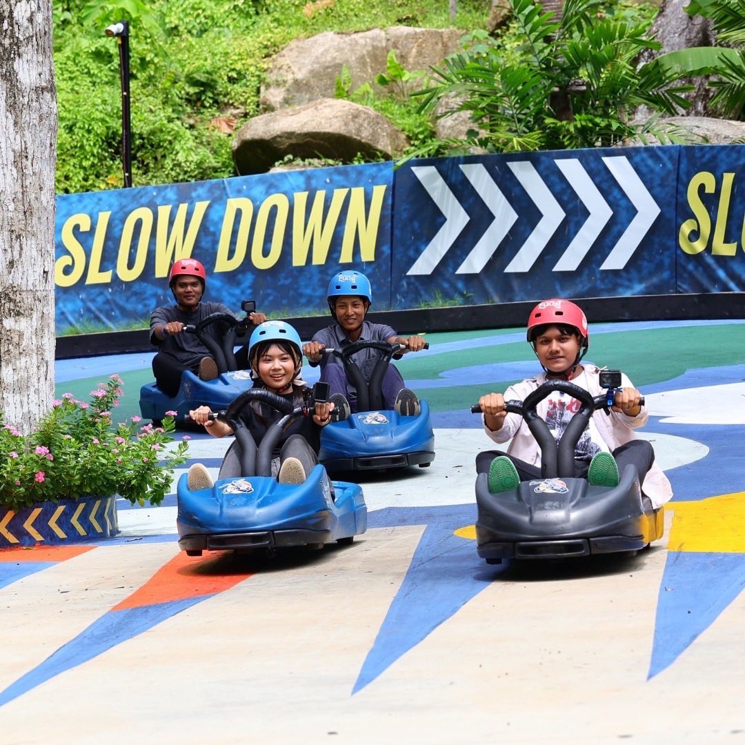 Hanuman Luge 2 Rides + Combine World A+