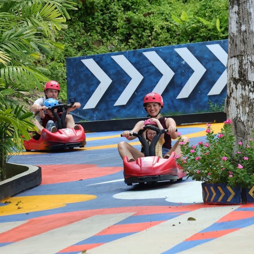 Hanuman Luge 2 Rides + Combine World C+