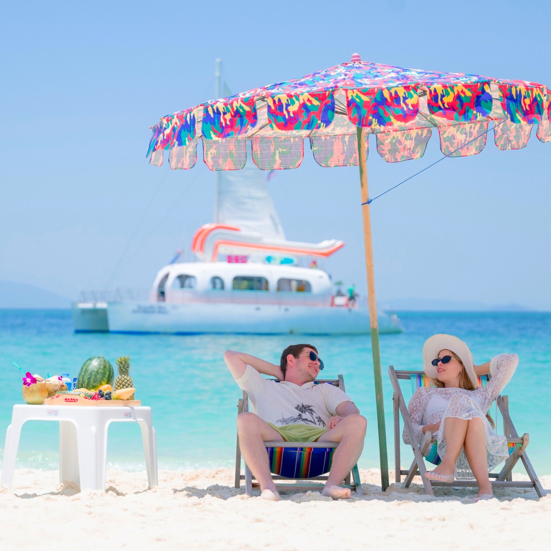 Half Day Trip: Maiton & Khai Islands by Yacht
