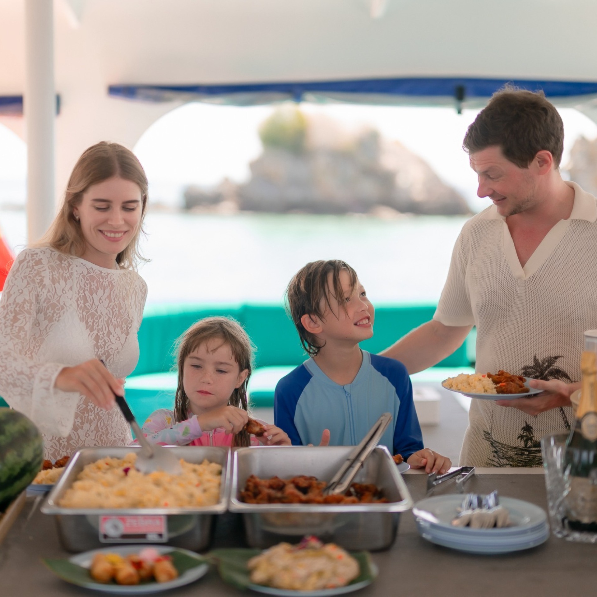 Half Day Trip: Maiton & Khai Islands by Yacht