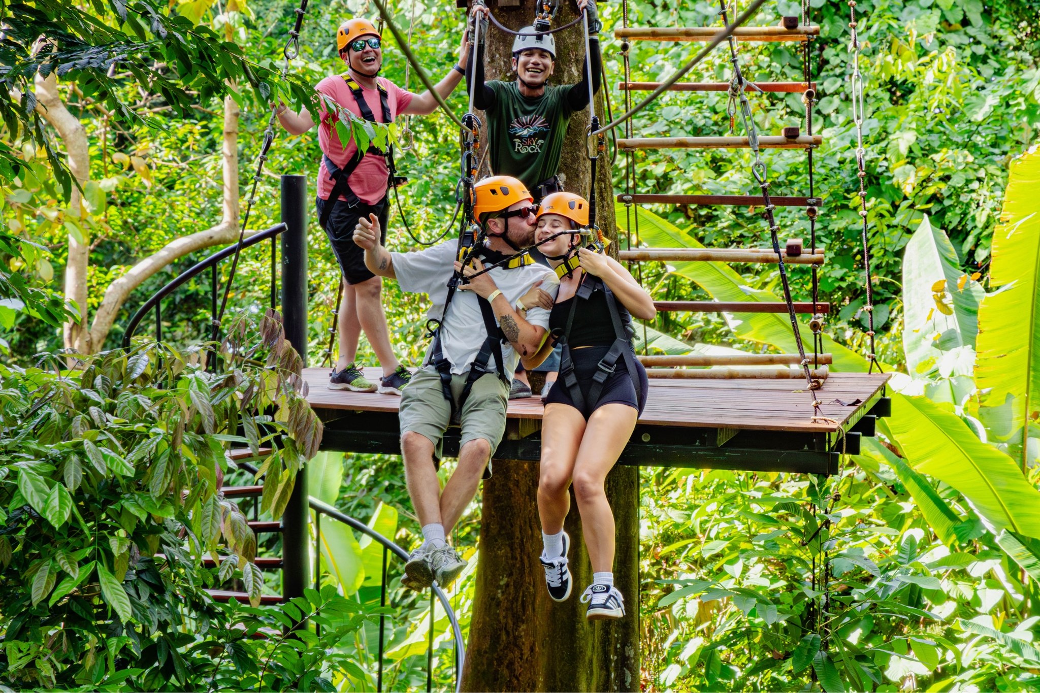 Sky Rock (Zipline 27 Platforms + Light Lunch)