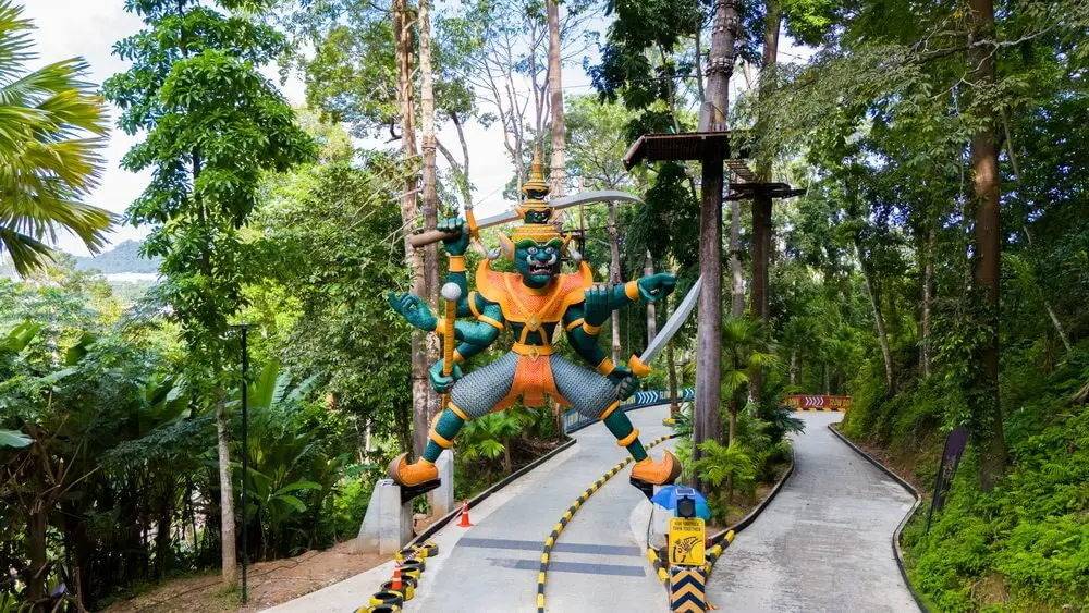 Hanuman Luge Ticket (Exclude Transfer)